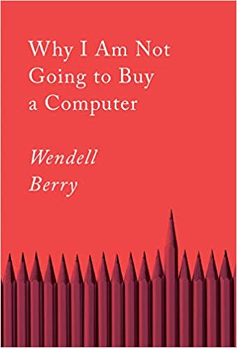Why I Am Not Going to Buy a Computer